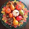 Artificial Pumpkin Autumn Fall Decoration Simulation fake Vegetable for Halloween Autumn Harvest Festival Home Table Decoration