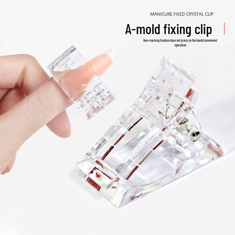 

Nail Shaping Clips & Tools: Nail Building, Extension & Tip Pliers with Crystal Gel Shaping