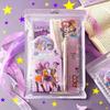 Demon Hunter Girl Group Stationery Set: Practical Gifts & Rewards for Primary Students