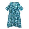 Summer New Vintage Print Literary Dress