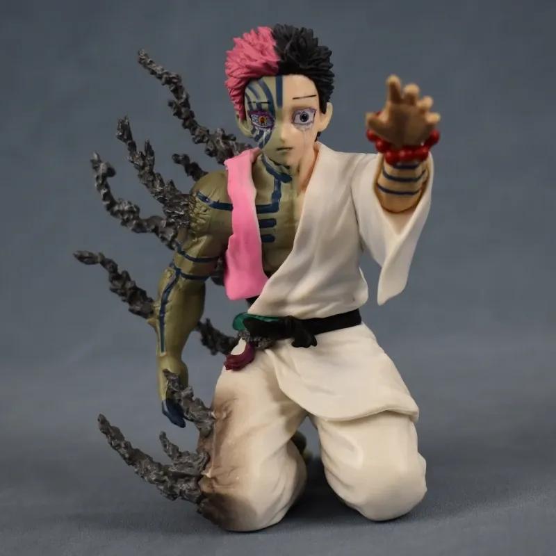 New Demon Slayer Akaza Repent Before Death 6 Inch Genuine Bulk Products Have Defects Model Doll Action Figurine Birthday Gift