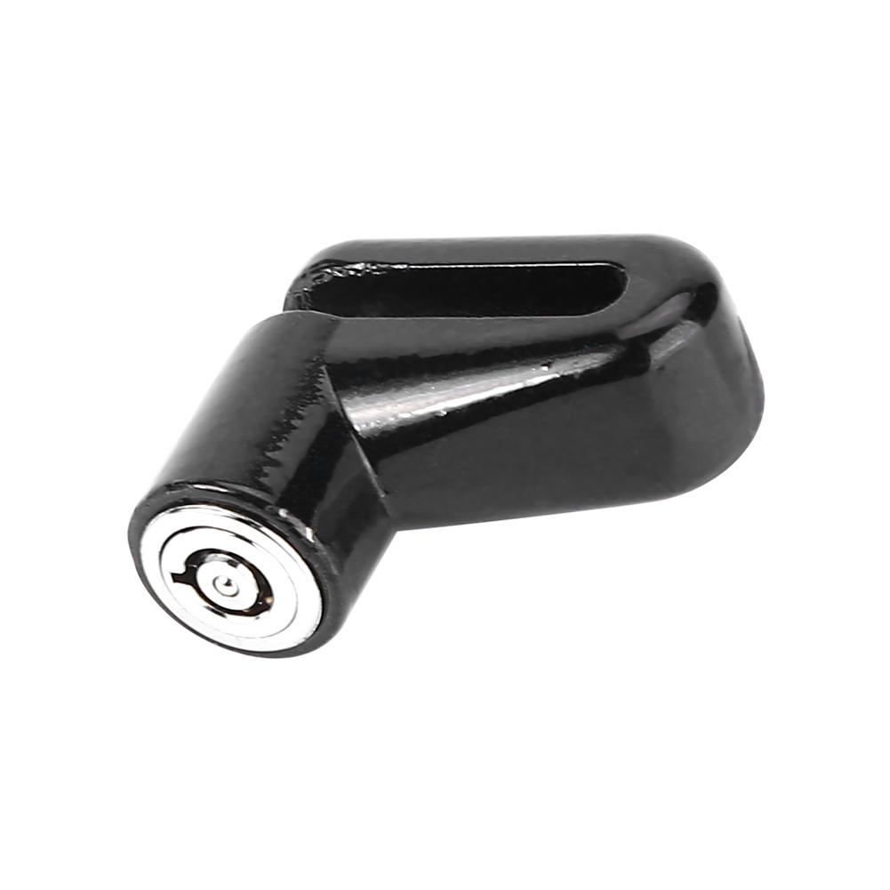 3 Colors Metal Bike Lock Disc Brakes Anti Theft Bicycle Locks With Plastic Frame & Keys