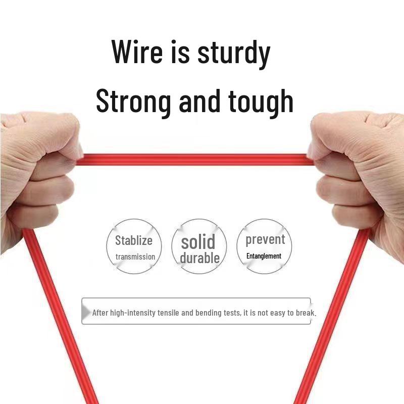 65W Type-C Fast Charging Cable for OnePlus 9R/8PRO/7T/7PRO Smartphones