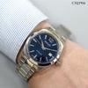 Automatic Watch Analog Mechanical Automatic Winding Waterproof Metal Band Bentley Blue Silver [Clefer] Men's BT-AM392-NVS