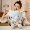 40cm Cute Cartoon Animal Plush Toys Stuffed Elephant West Highland Butter Little Bear Doll Warm Cozy Chubby Appease Doll