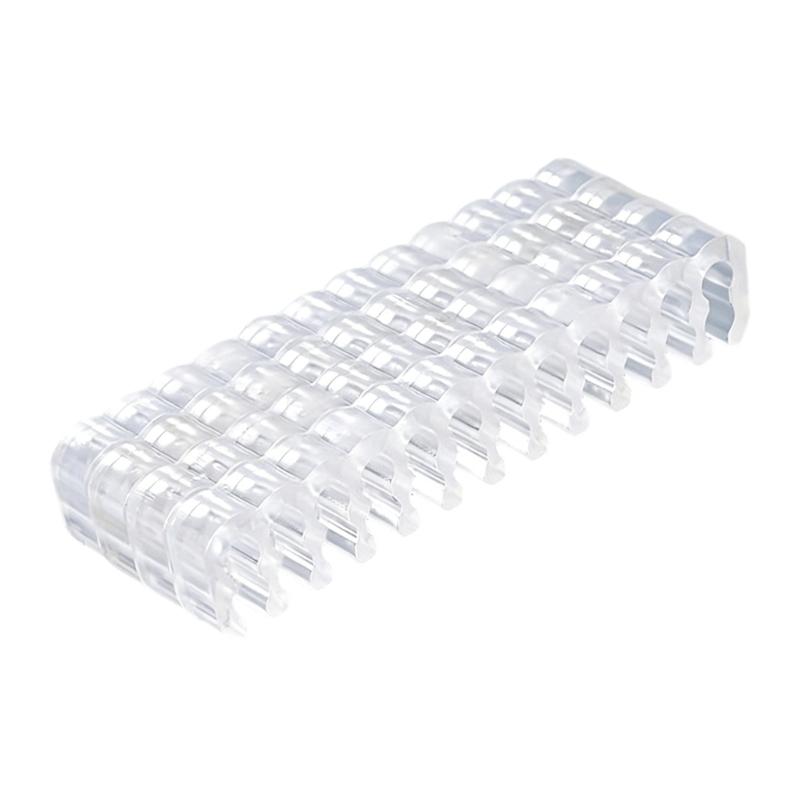 

Pack of 4 24Pin Motherboard Cable Combs PVC Wire Organizers for Clean Laptop Build and Improved Airflow in Gaming Rigs чистый