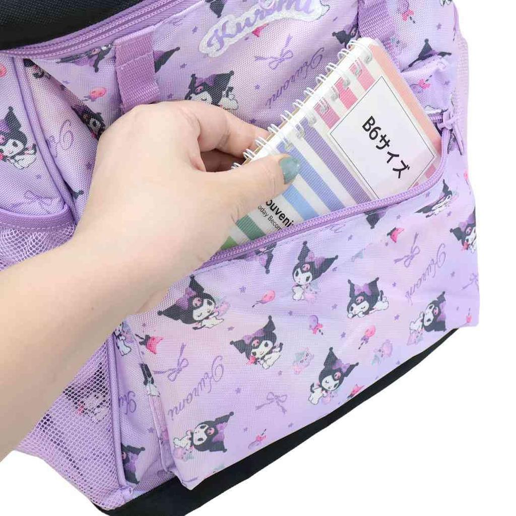 Takanami Create Square Backpack L Kuromi Purple [137194]