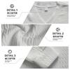 2025 Spring and Autumn Men's Jacquard Loose Knitting Solid Color Casual V-Neck Long Sleeve Knitted Sweater European and American Style