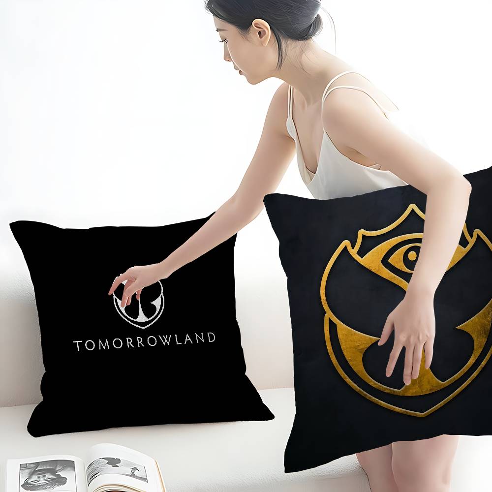 TOMORROWLAND Music Lucky Dragon pillow cover sofa cushion cover home room decoration children gift