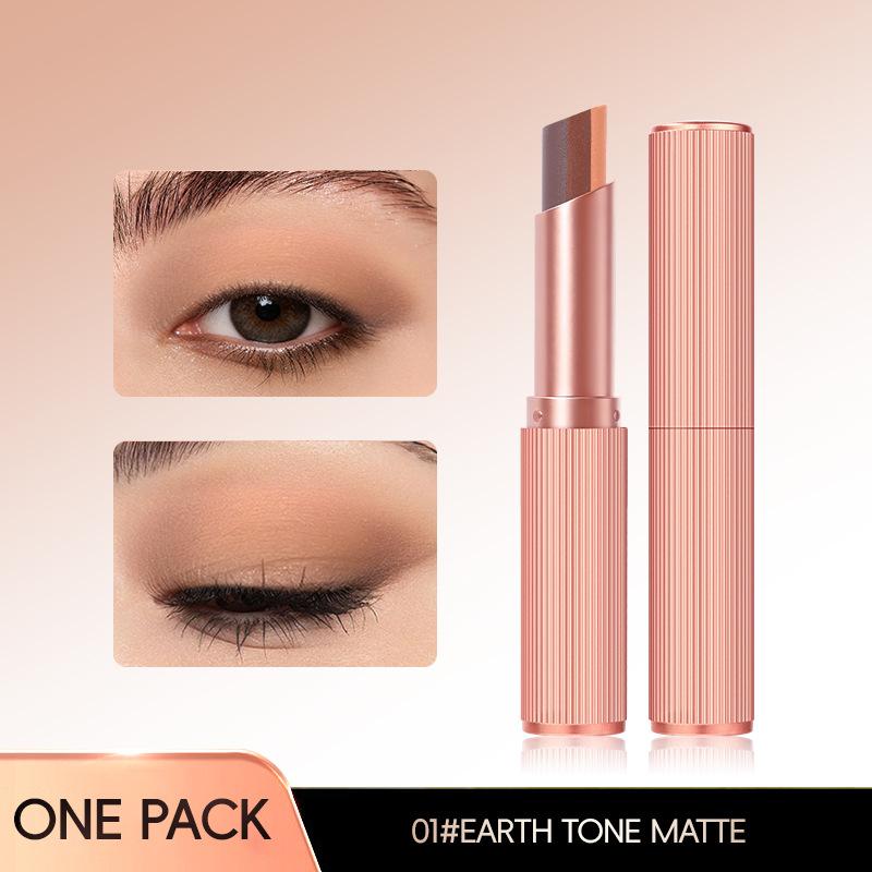 

A.M.G 3-Color Eyeshadow Stick Matte Long-Lasting Highly Pigmented 01 Earth Matte