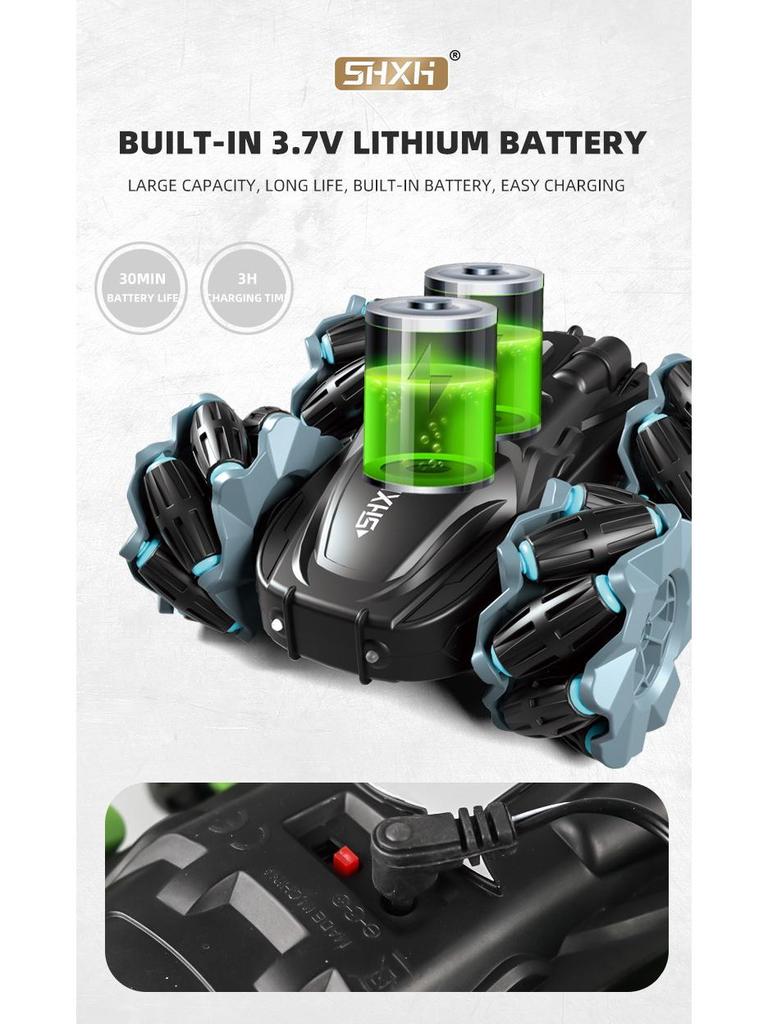 Double-Sided Stunt Drift RC Off-Road Car, Children's 4WD 2.4G Toy