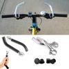 1 Pair Bike Armrest Handlebar Replacement Bicycles Handle Bar for 22.2mm Diameter Cycling Repair Upgrade Modified Accessories