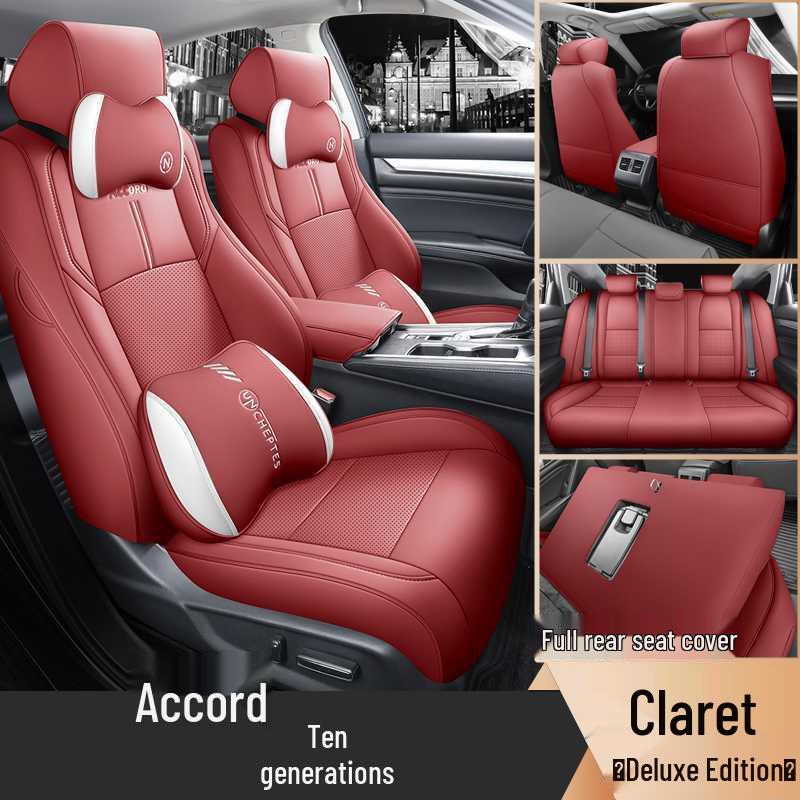 Honda Accord 10. Generation Ganzjahres-Kunstleder Autositzkissenbezug