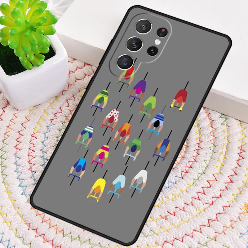 Mountain Bike Cycling Silicone Phone Case For Samsung Galaxy note 10 pro S26 S25 S24 S23 S22 S21 Plus S25Ultra Capa Cover