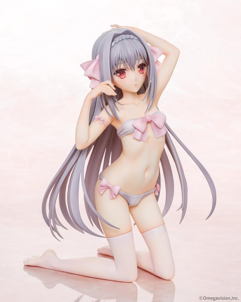 Q-six Tsuki Ni Yorisou Otome No Sahou Sakurakoji Luna Sakura Color Ver. 1/6 Scale PVC Pre-painted Complete Figure