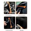 Non-Scratch Silicone Squeegee Car Wrap Tools Water Wiper Drying Blade Soft Window Squeegee Scraper For Windshield Glass Mirror