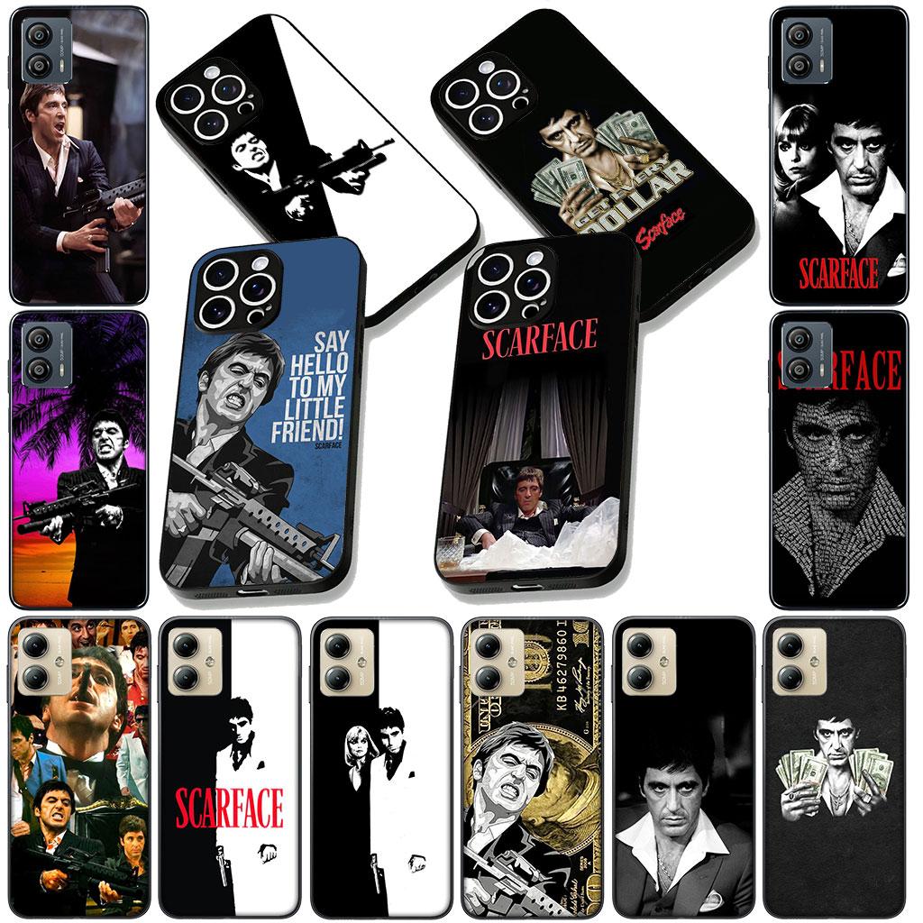 Phone Cover for Samsung Galaxy Note 20 9 8 S8 S10 S9 Plus A54 A33 A21S A31 M21 S10E A17 Case Scarfaces Al Pacino Tony Montana