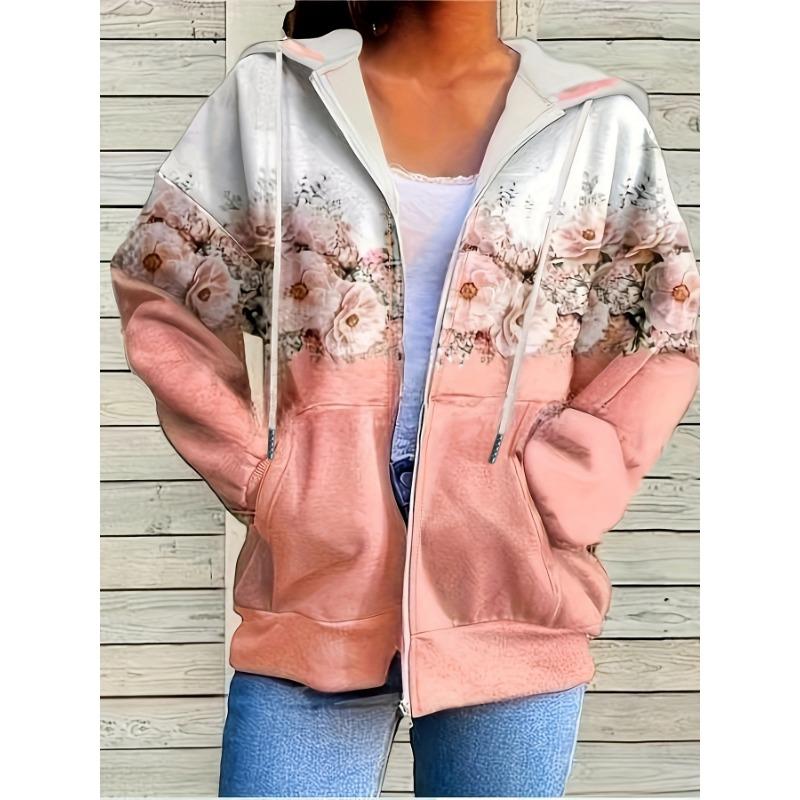 Women's 3D Zipper Hoodie