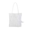 Premium Lace Bow Handbag Large Capacity Hollow Women's Bag Commuter Underarm Tote Bag Shoulder Bag