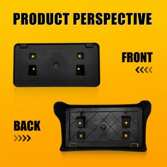 For 2004-2009 Dodge Ram Pickup Front Bumper License Plate Bracket Tag Holder EXV