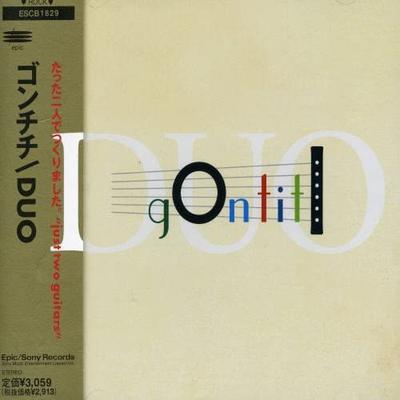 CD GONTITI - DUO ESCB1829 Epic 1997 Japan ObiJapanese Pop/Rock Used