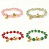 New Year Lucky Horse Beaded Bracelet For Women Elegant Red Beads Fu Letter Charm Bracelets 2026 Chinese Festival Jewelry Gifts