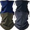 Polar Fleece Neck Tube Scarf Winter Ear Warmer Cycling Fishing Skating Running Sport Scarf Adjustable Neck Collar Neckerchief