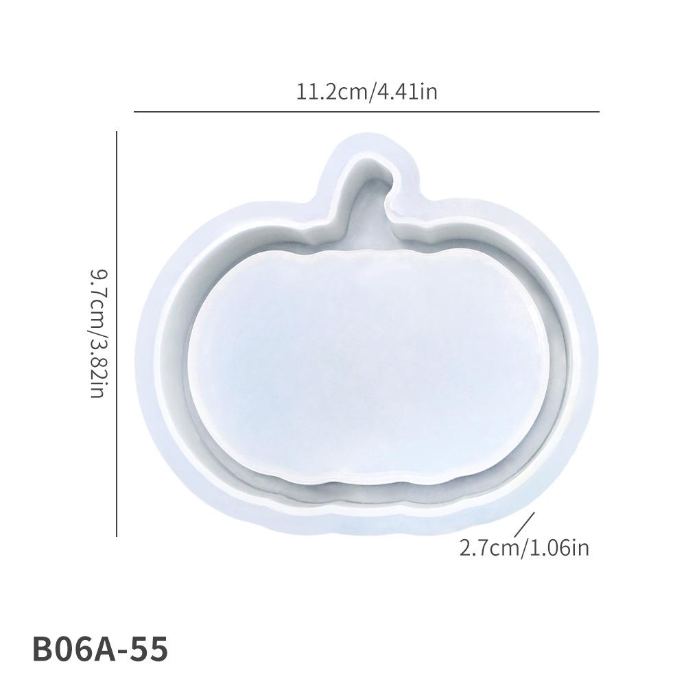 Nová forma DIY silikonová forma na Halloween úložný box atmosférické světlo vydlabaná dýně duch domácí dekorace figurka forma