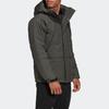 Adidas Outdoor Sports Hooded Down Jacket Men Outerwear Earth-Brown GK0669