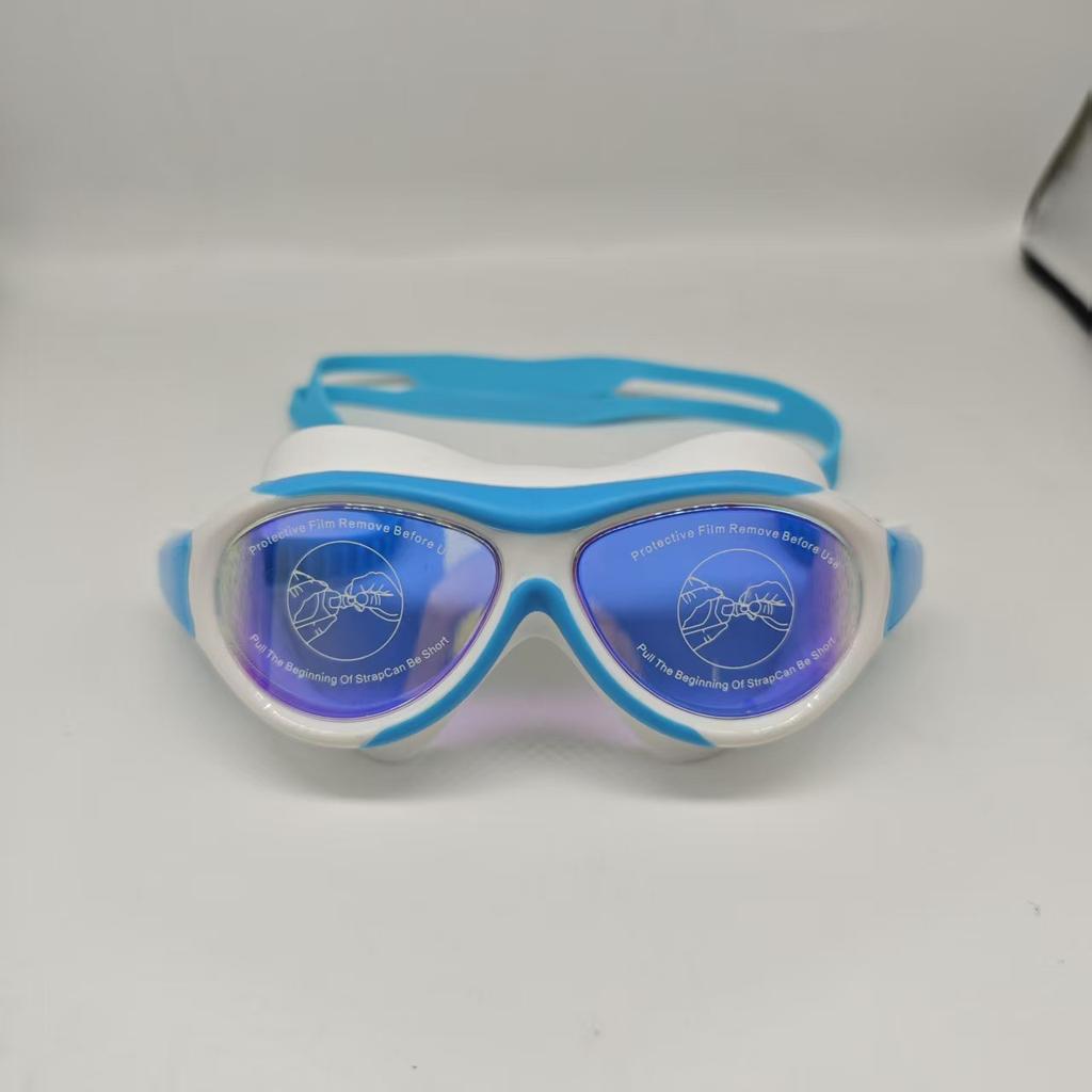 Children's Large Frame Swimming Goggles Waterproof and Anti-fog High-definition Swimming Goggles Swimming Goggles Spot