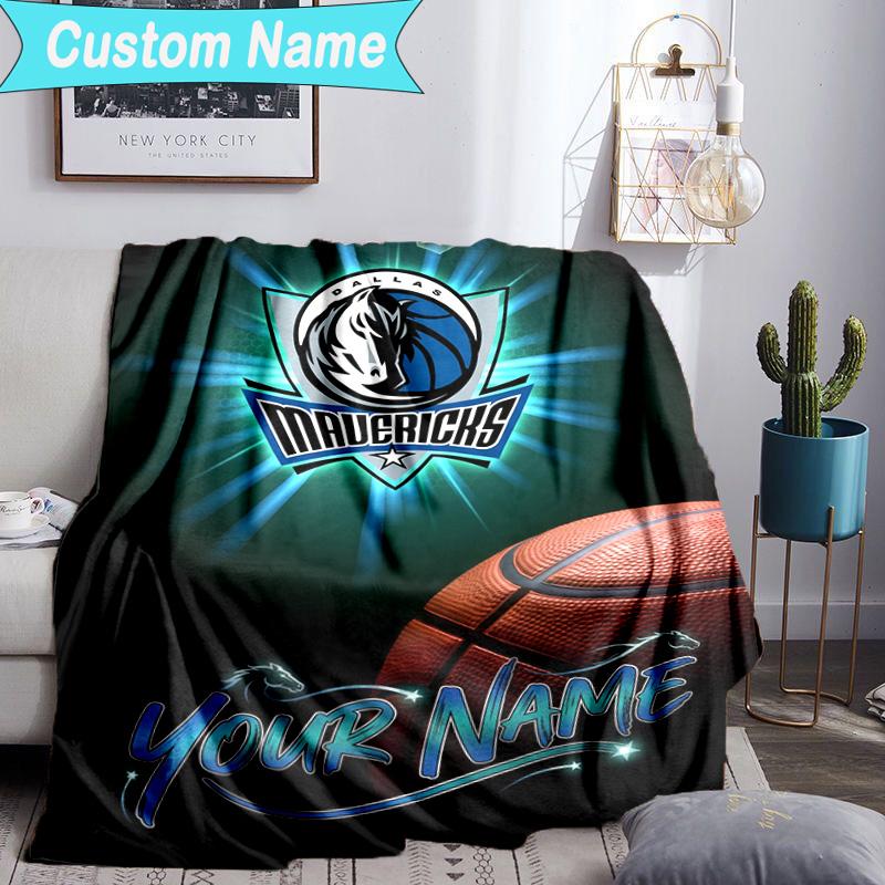 Custom Name Blanket MAVERICKS LOGO Blanket Bedding Blanket for Travel, Camping, Living Rooms, Offices, Sofas, Fan Christmas gift
