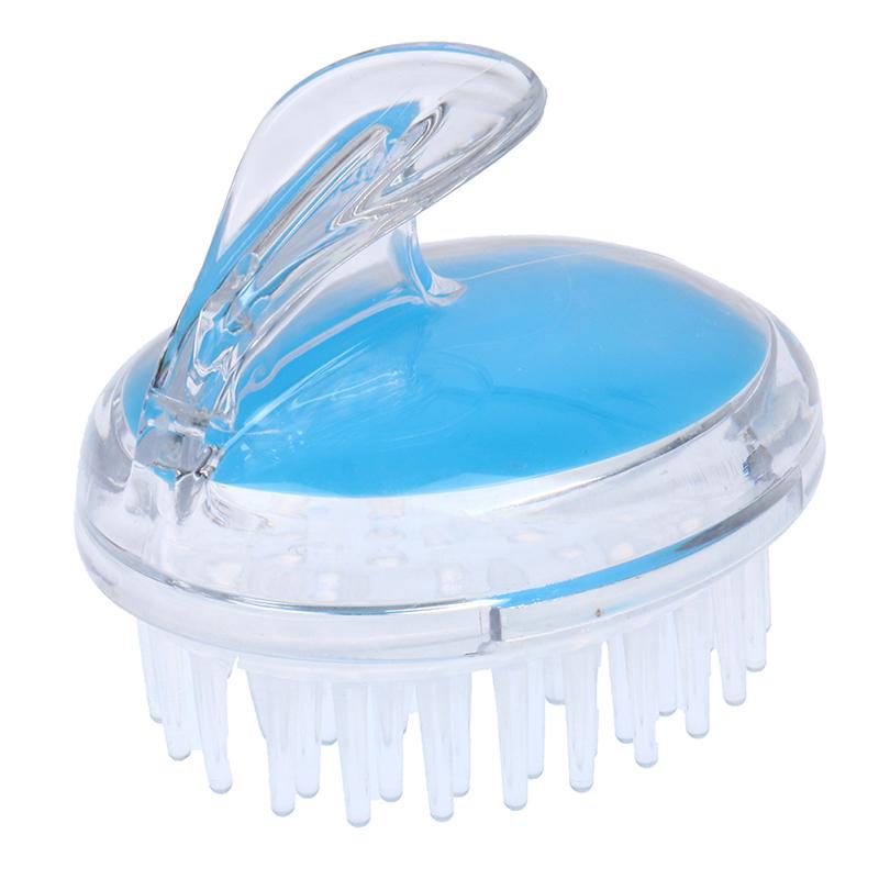 1 st handhållen schampomassageborste bad dusch hårrengöringsborste kam