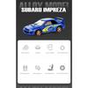 Simulation 1/32 Subaru Impreza Rally Edition Alloy Sports Car Model Ornament Toys Children Boy Diecast Toy Vehicle Home Decor