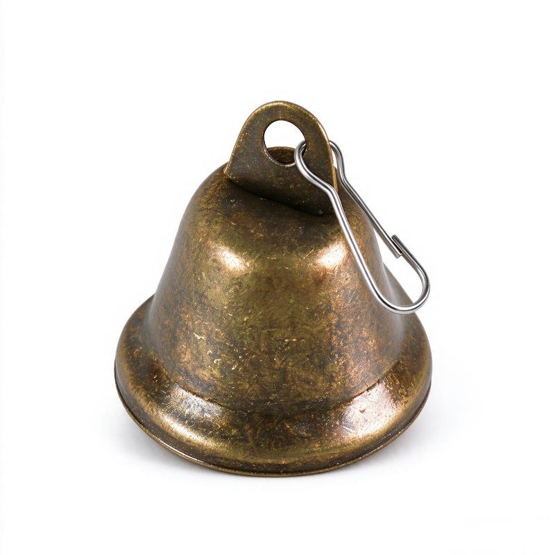 Copper Pet Collar Bells Extra Loud Anti-Theft Jingle Decor Charm for All Sized Pets Outdoor Use