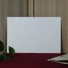 FLEOR 1pcs PVC Guitar Pickguard Blank Material 430x290mm Electric Guitar Bass Scratch Plate,White 3ply / White 1ply