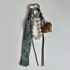 Cowboy Ribbon Bag Pendant Pearl Bag Charm New Love Heart Pendant  Fashion Accessories