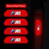 FA44Pcs Car Night Reflective Safety Warning Stickers For BMW X1 X2 X3 X5 X4 X6 X7 G30 G20 G32 G11 G12 F40 F30 F20 F10 F34 F07 F44