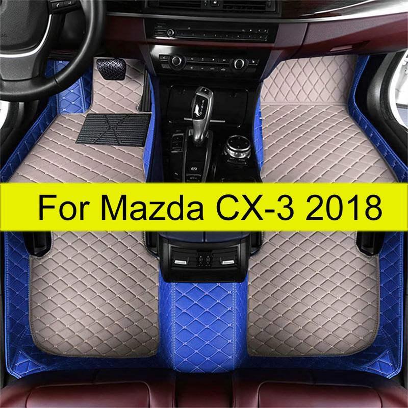 Car floor mats for Mazda CX-3 2018  auto foot Pads automobile carpet cover