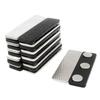 10pcs Badge Magnets Magnetic Name Badge Holders Name Tag Magnet Backs with 3 Magnets