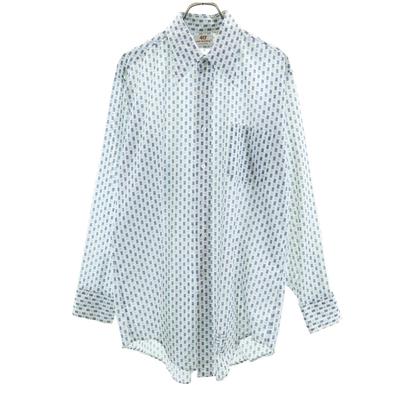 VAN HEUSEN 70s Vintage Overall Handle Long Sleeve Shirt 16 1/2 35 Men's Used