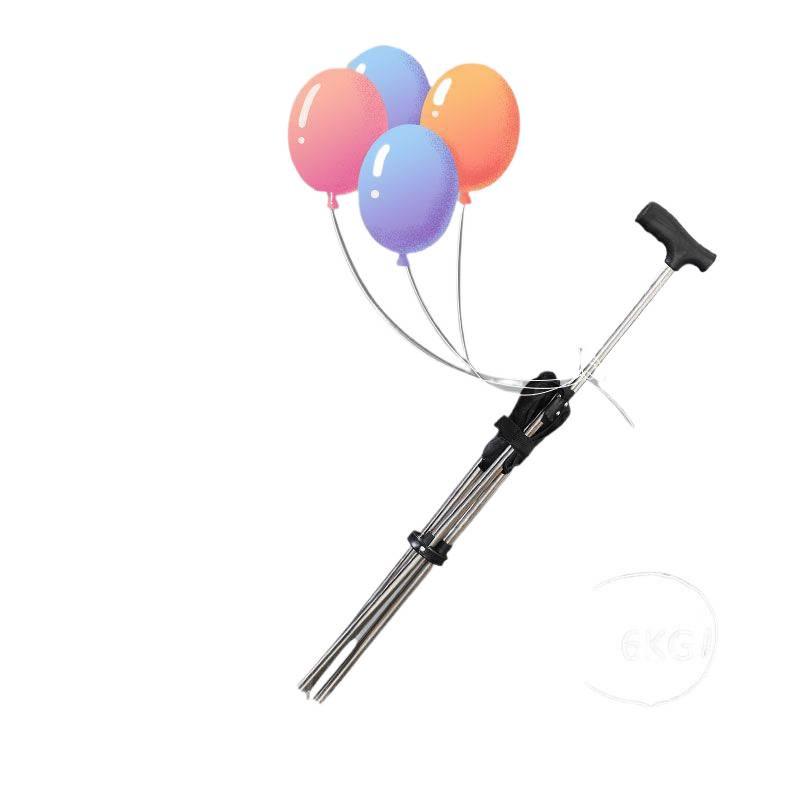 Anti-Fall Foldable Portable Cane Stool: Lightweight Retractable Tripod Seat and Trekking Pole