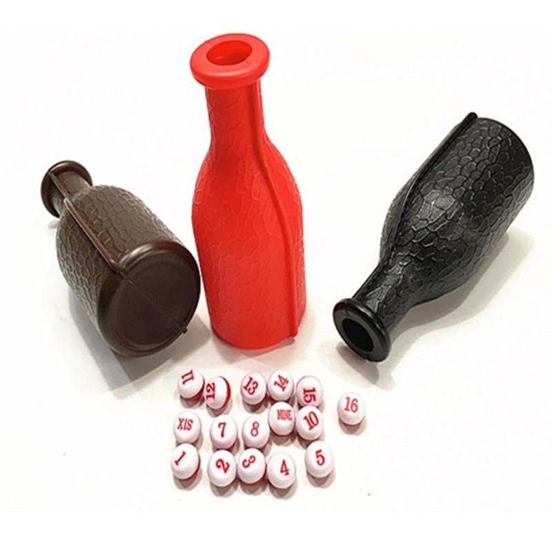 Billiard Pool Bottle Pool Table Accessory Billiard Pool Shaker Pool Billiard Table Pool Shaker Bottle with Tally Balls