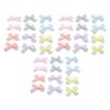 36PCS Sheer Fabric Pet Hair Bow Handmade Pet Hair Clip Sheer Bow Knot  Daily Dressing