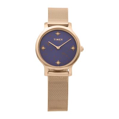 TIMEX Trend Quartz 50M Water Mineral Navy Unisex Watch, Movement, Resistance, Glass, Dial, TW2W21400, [Authentic]