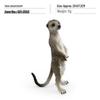 Children's Solid Meerkat and Raccoon Desktop Figurine Set