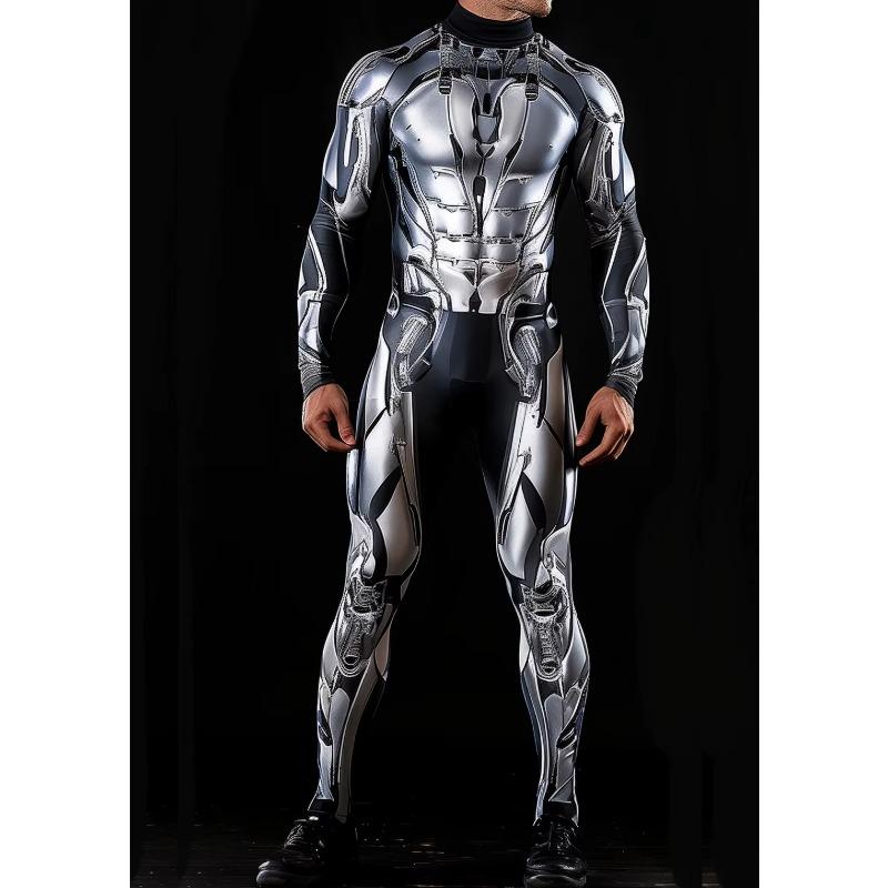 

3D цифровая печать сценические костюмы для взрослых Хэллоуин мероприятия карнавал тематическая вечеринка косплей костюм ролевые игры комбинезон