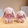 Toy Bunny Plush Doll Shawl Rabbit Sleep Buddy Stuffed Animal Occasions Gift