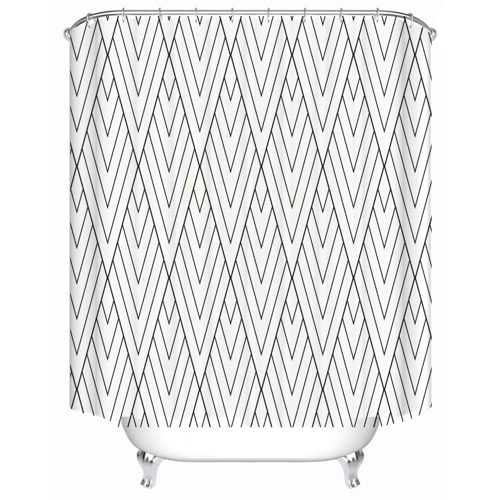 JINRUN Bathroom Thickened Waterproof Curtain Mildew Proof Shower Curtain Shower Partition Curtain Shower Curtain Bathroom Curtain Free Perforation