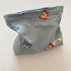 Women's Butterfly Embroidery Portable Zipper Storage Cosmetic Bag