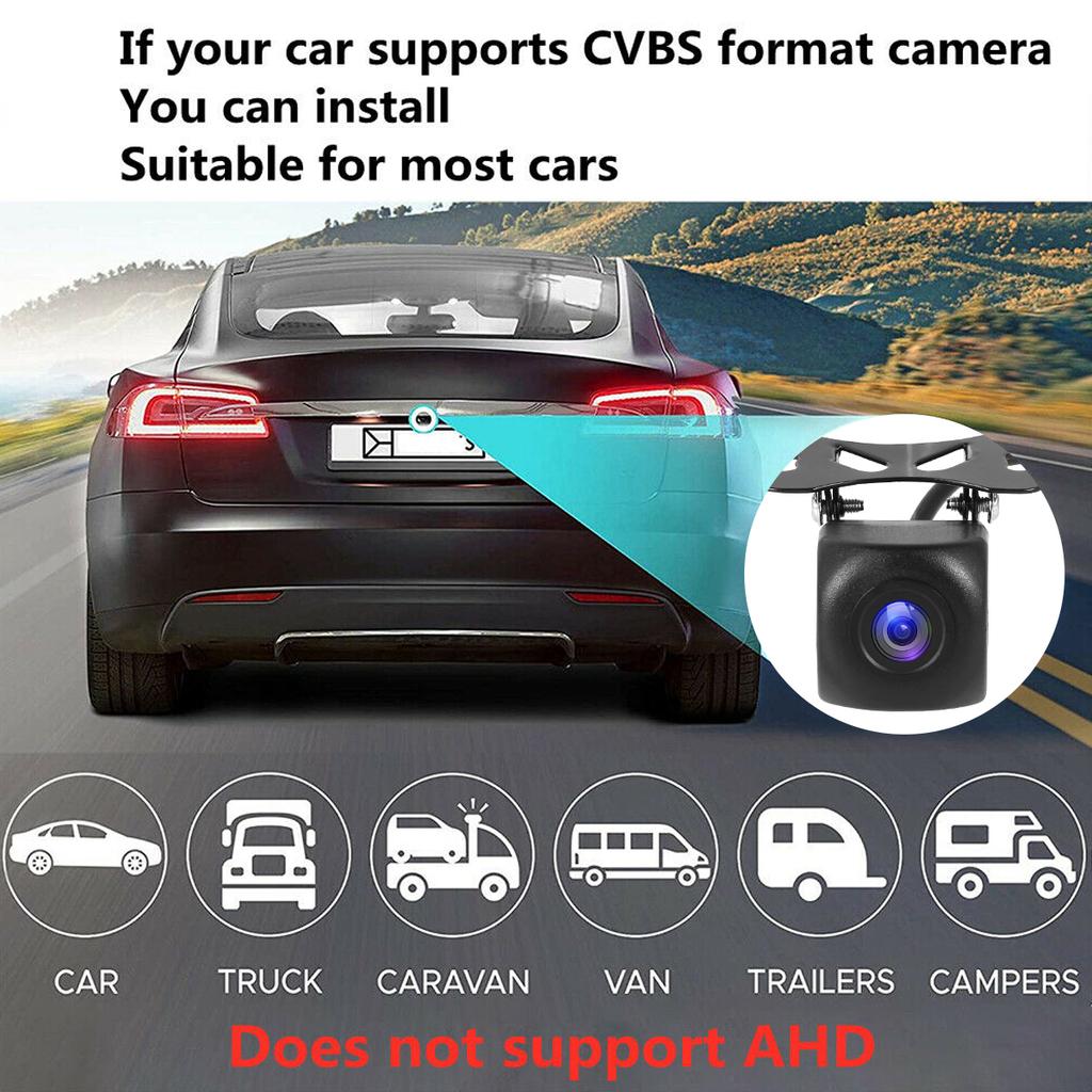 Car Backup Camera 1080P Clear Anti-Interference 170 Degree Wide Viewing Angle Rearview Camera Professonal Rear View Camera
